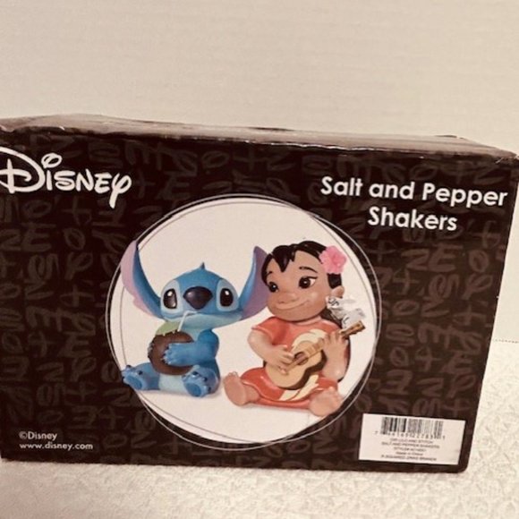 DISNEY SALT AND PEPPER DISLILO/STITCH  NEW IN BOC - Picture 3 of 3